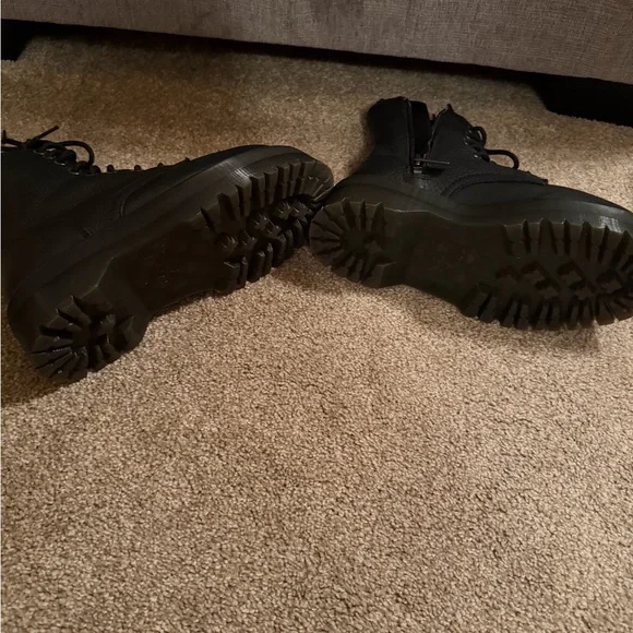 Dr. Martens Black Platform Boots - Picture 3 of 4